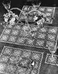 Filmy Charm Motifs Table Setting Crochet Pattern