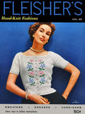 Hand Knit Fashions Vintage Knitting Patterns Book