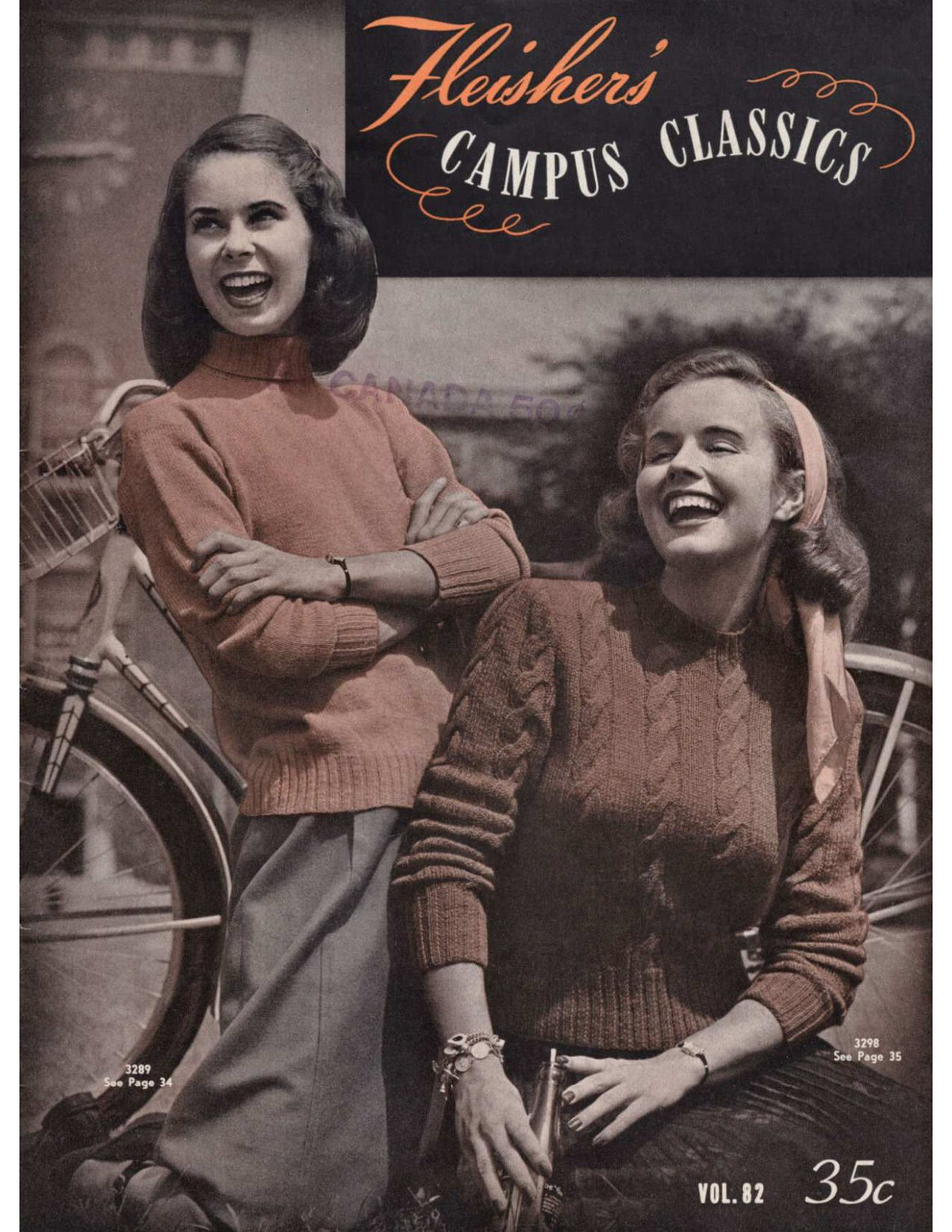 Campus Classics Vintage Knitting Patterns Book