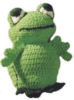 Frog Stuffed Toy Crochet Pattern