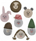 Fun Faces Door Knob Covers Knitting Pattern