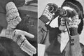 Fair Isle Gloves Knitting Pattern