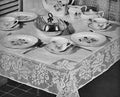 Grapevine Tablecloth Filet Crochet Pattern