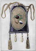 Handbag Antique Italian Filet Crochet Pattern