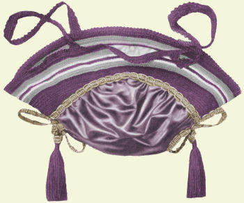 Satin Handbag Antique Crochet Pattern