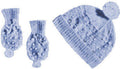 Baby Toque & Mittens Knitting Pattern 6M-1 yr