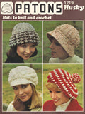 4 Ladies Hats Knitting & Crochet Patterns