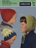 Girl's Hats and Bonnet Knitting Pattern Sz 6-10