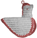 Hen Trivet or Pot Holder Crochet Pattern