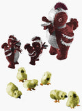 Hen & Chicks Stuffed Toys Crochet Pattern