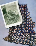 Hexagon Motifs Afghan Crochet Pattern