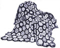 Hexagon & Octagon Motifs Afghan Crochet Pattern