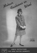 Mohair Fashions in Wool Vintage Knitting Patterns Book
