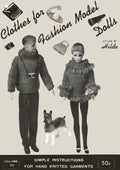 Clothes for Fashion Model Dolls Barbie & Ken & Sister Knitting Patterns