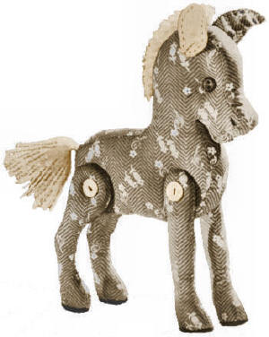 Horse Stuffed Toy Sewing Pattern