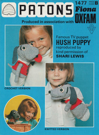 Hush Puppy Hand Puppet Kitting & Crochet Pattern