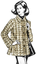 Cable Design Jacket Knitting Pattern Sz 10-16