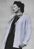 Casual Jacket Crochet Pattern Sz 12 - 16