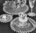 Jasmine Doily Table Setting Tatting Pattern
