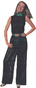 Sleeveless Jumpsuit Crochet Pattern S M L