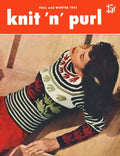 Knit N Purl Fall Winter 1951 Vintage Magazine