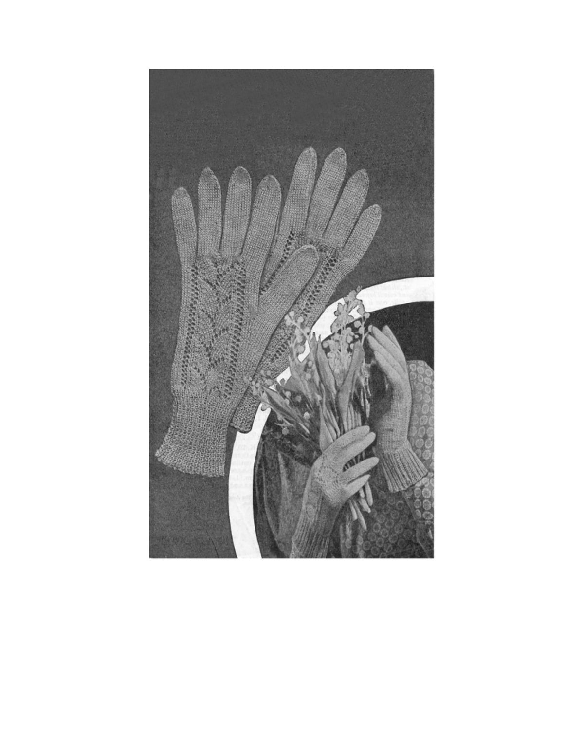 Cotton Gloves Knitting Pattern