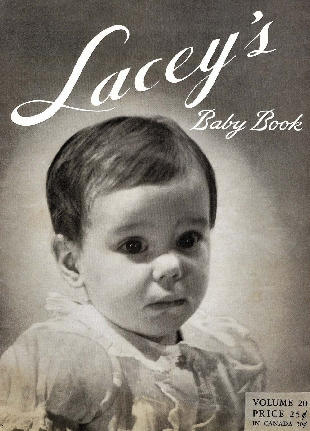 Laceys Baby Book Vintage Knitting Crochet Patterns