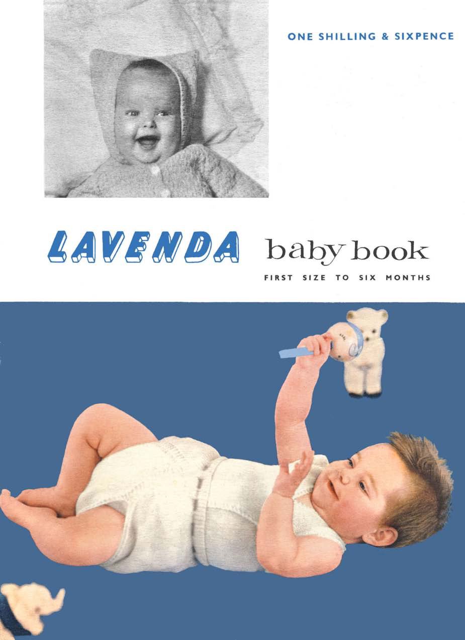 Lavenda Baby Book Vintage Knitting Patterns