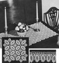 Leaf Motif & Edging Crochet Pattern
