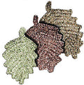 Leaf in 3 Sizes Trivet or Pot Holder Crochet Pattern