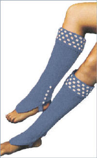 Gaiters Leg Warmers with Cuff Knitting Pattern
