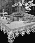 Lilac Time Tablecloth Crochet Pattern