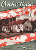 Crochet House Home Decor Linens Vintage Crochet Patterns Book