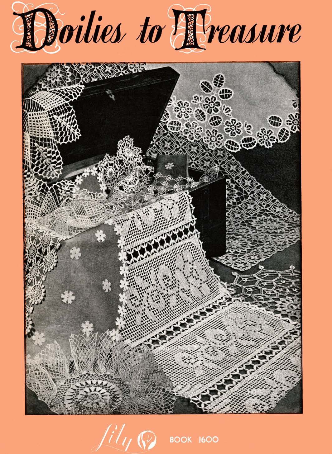 Doilies to Treasure Vintage Crochet Patterns Book
