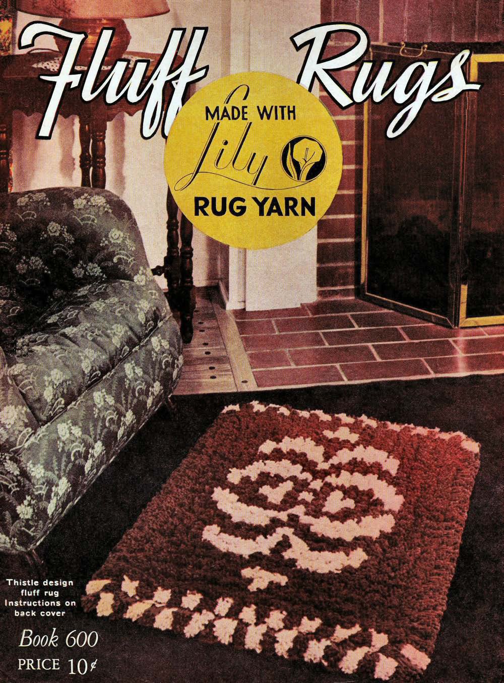 Fluff Rugs Vintage Patterns Book