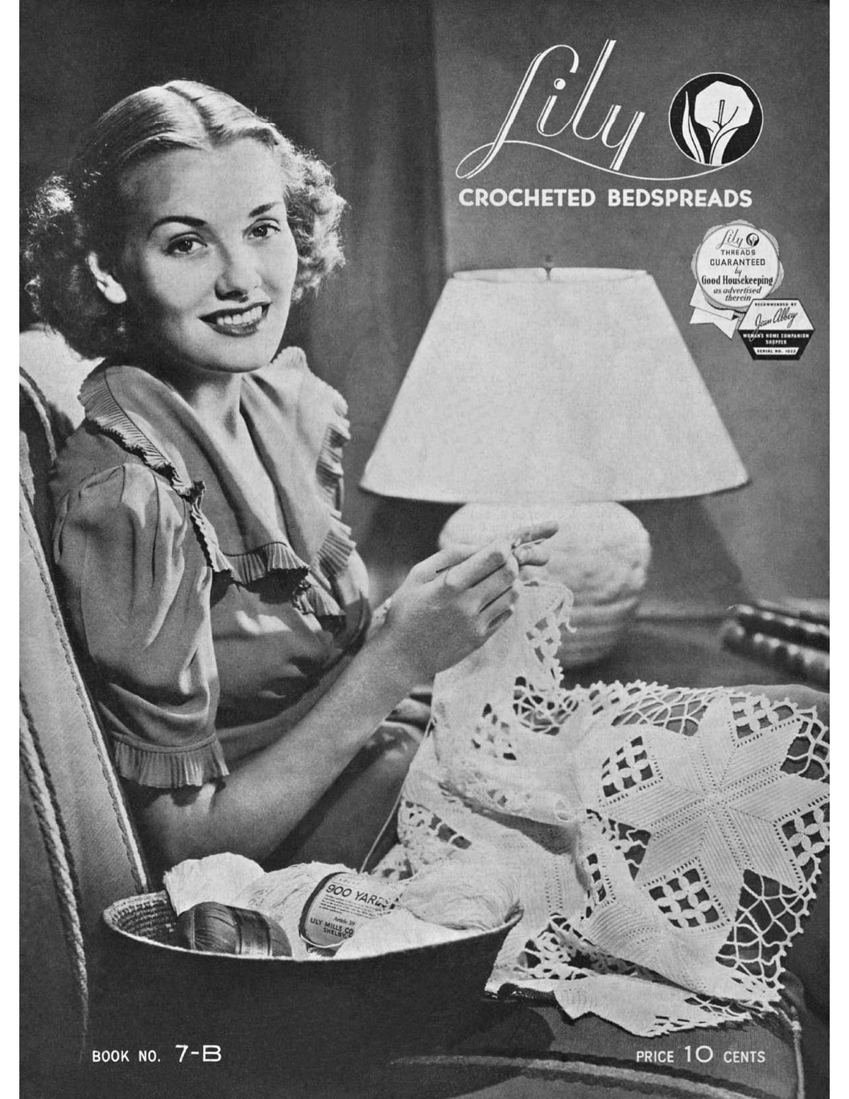 Crocheted Bedspreads Vintage Patterns Book