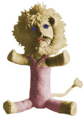 Lion Stuffed Toy Crochet Pattern