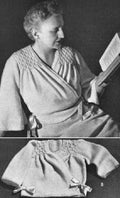 Mother & Baby Bed Jacket Sweaters Knitting Pattern 38-44