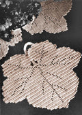 Maple Leaf Place Mat Crochet Pattern