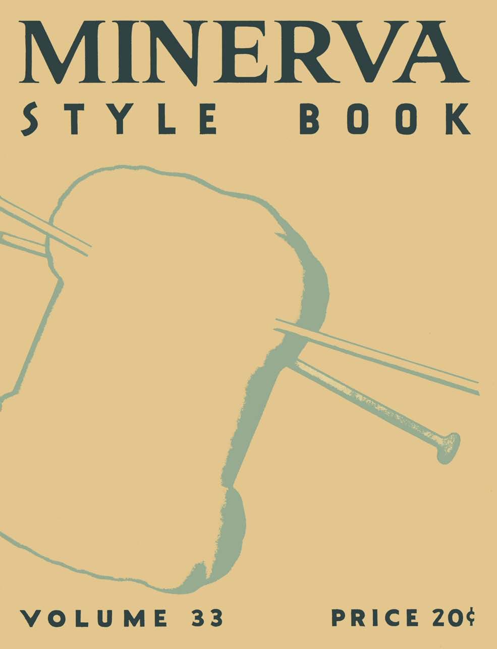 Minerva Style Book Vintage Knitting Patterns