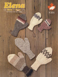Mittens For All Ages Knitting Pattern Sz 2-12 & Adult S M L