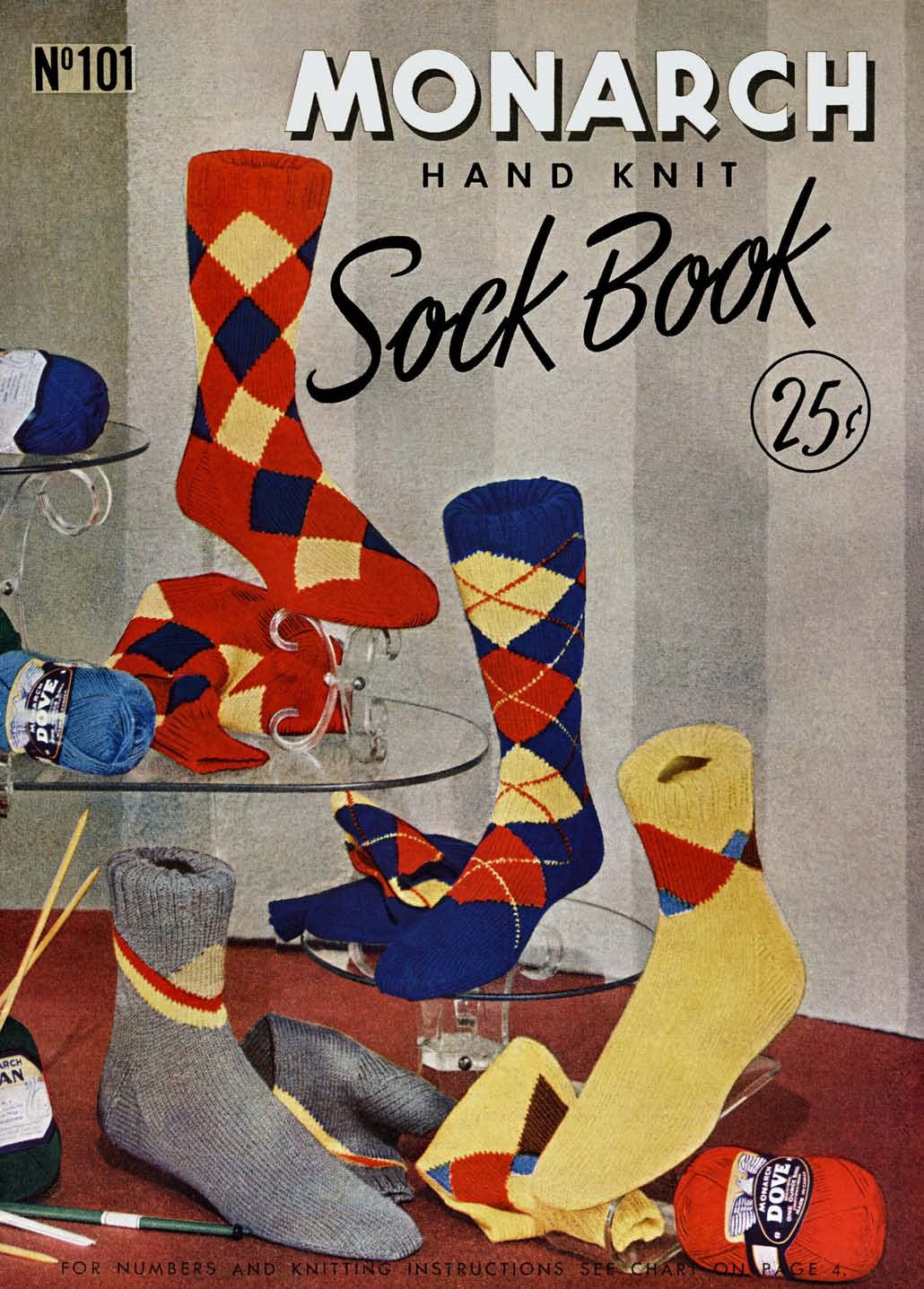 Hand Knit Sock Book 101 Vintage Knitting Patterns