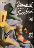 Hand Knit Sock Book 110 Vintage Knitting Patterns