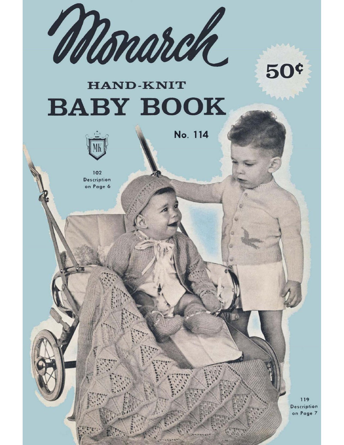 Baby Hand Knits Vintage Knitting Patterns Book