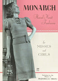 Hand Knit Fashions Vintage Knitting Patterns Book