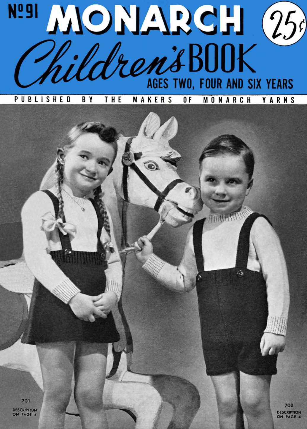 Childrens Book Vintage Knitting Patterns