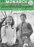 Hand Knitting for Youngsters Vintage Knitting Patterns Book