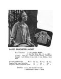Mother & Baby Bed Jacket Sweaters Crochet Pattern