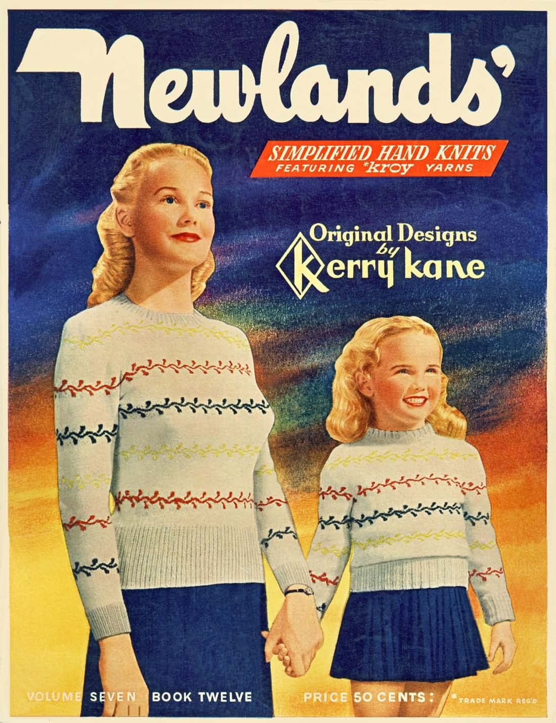 Simplified Hand Knits Vintage Knitting Patterns Book
