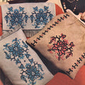 Oriental Cushion, Bag & Chair Back Cross-Stitch Embroidery Pattern